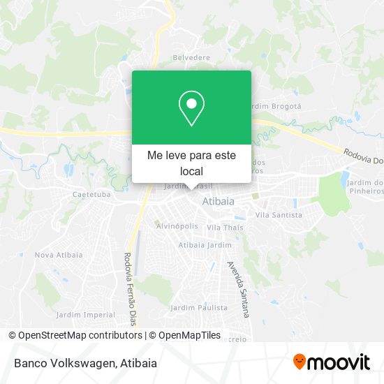 Banco Volkswagen mapa