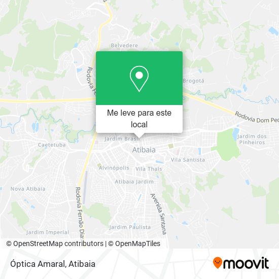 Óptica Amaral mapa
