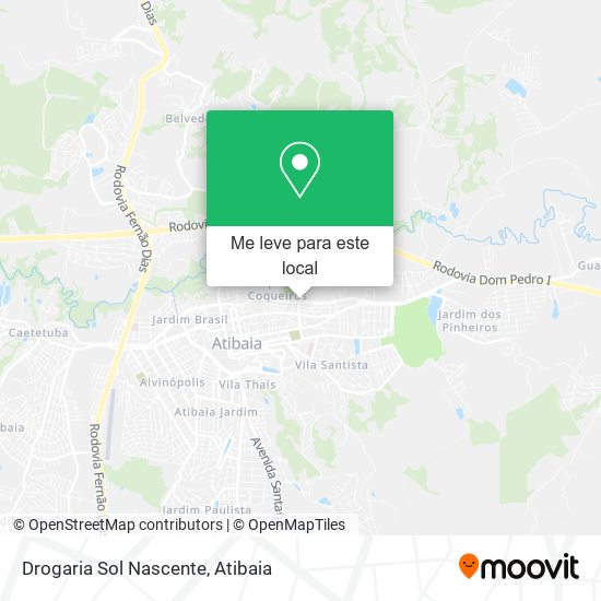 Drogaria Sol Nascente mapa