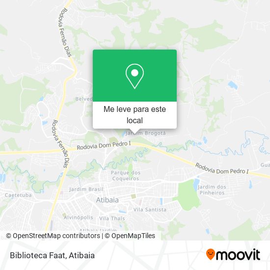 Biblioteca Faat mapa