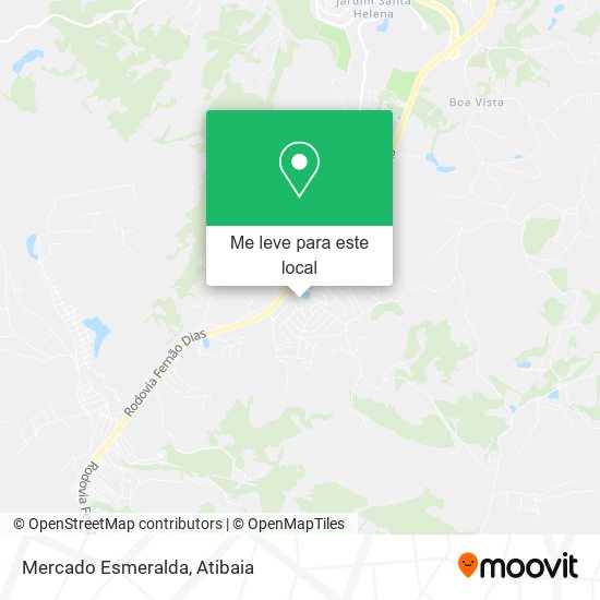 Mercado Esmeralda mapa
