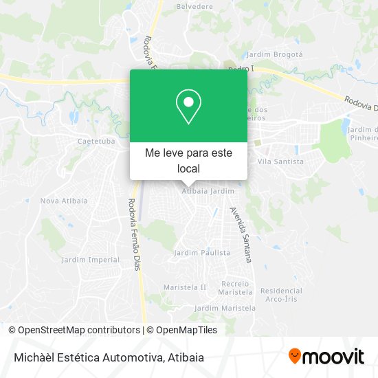 Michàèl Estética Automotiva mapa