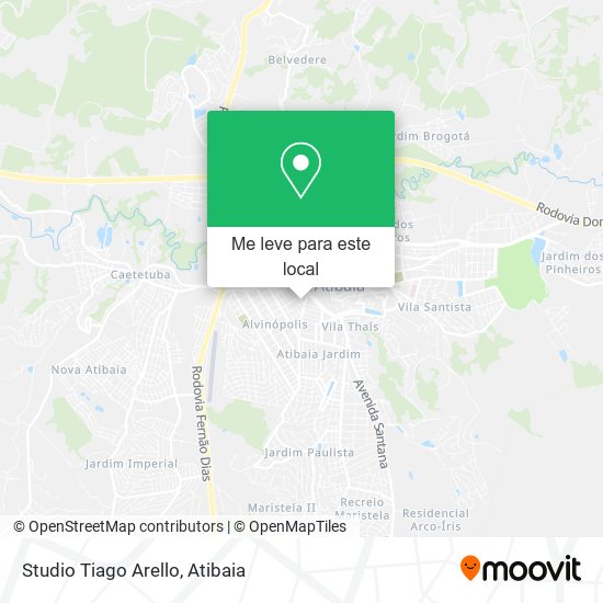Studio Tiago Arello mapa