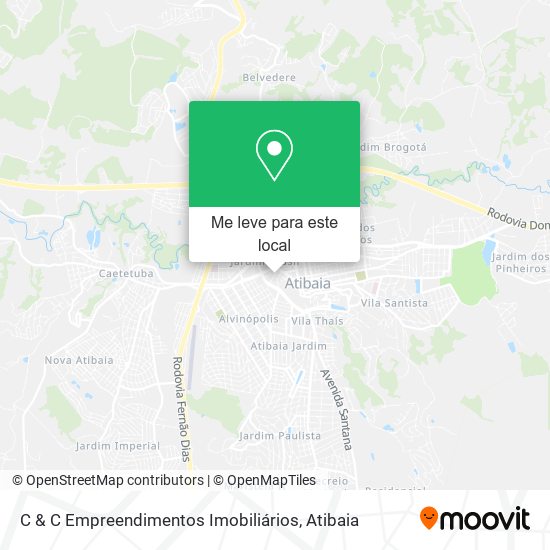 C & C Empreendimentos Imobiliários mapa