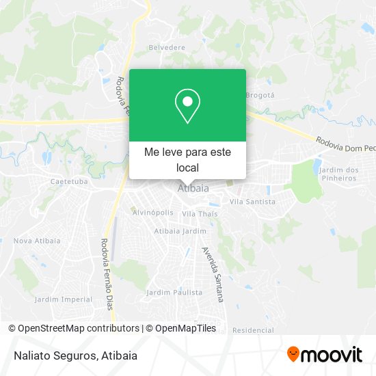 Naliato Seguros mapa