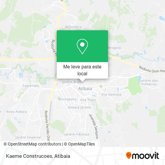 Kaeme Construcoes mapa