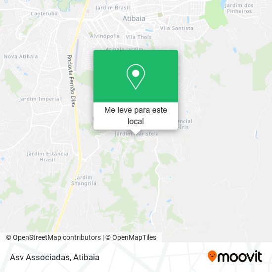Asv Associadas mapa