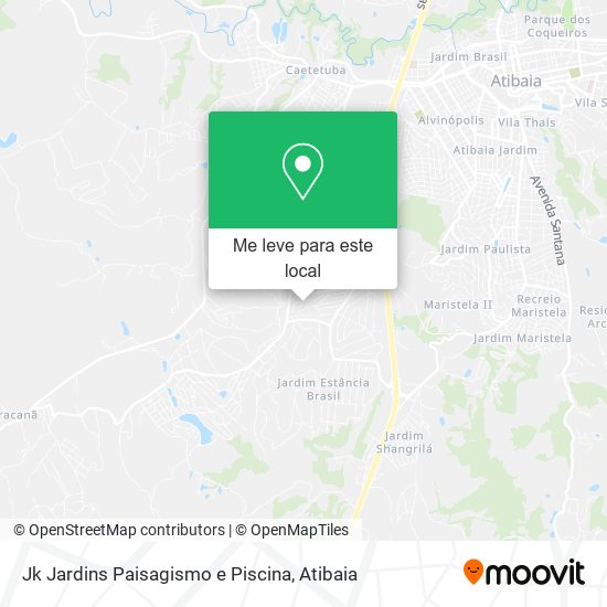 Jk Jardins Paisagismo e Piscina mapa