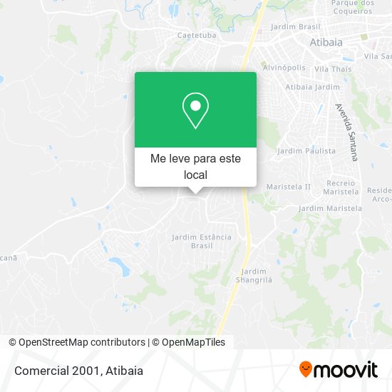 Comercial 2001 mapa