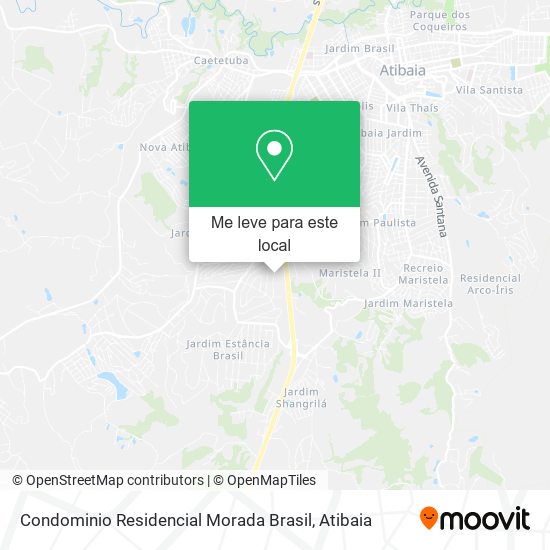 Condominio Residencial Morada Brasil mapa