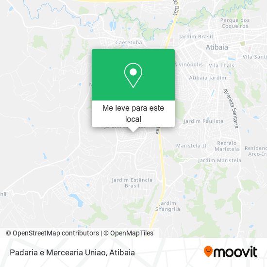 Padaria e Mercearia Uniao mapa