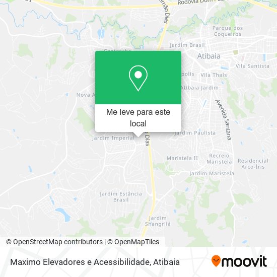 Maximo Elevadores e Acessibilidade mapa
