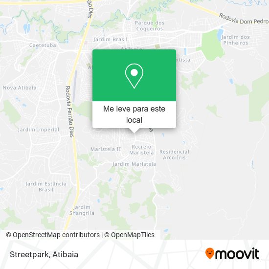 Streetpark mapa