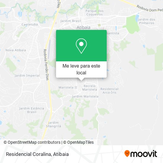 Residencial Coralina mapa