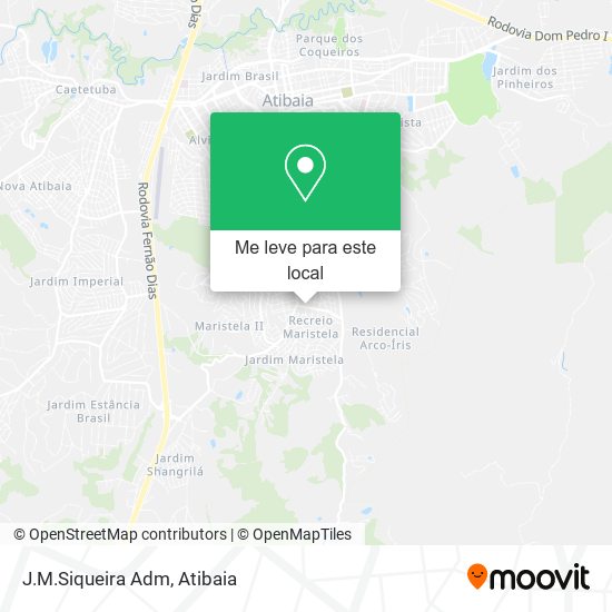 J.M.Siqueira Adm mapa