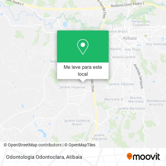 Odontologia Odontoclara mapa