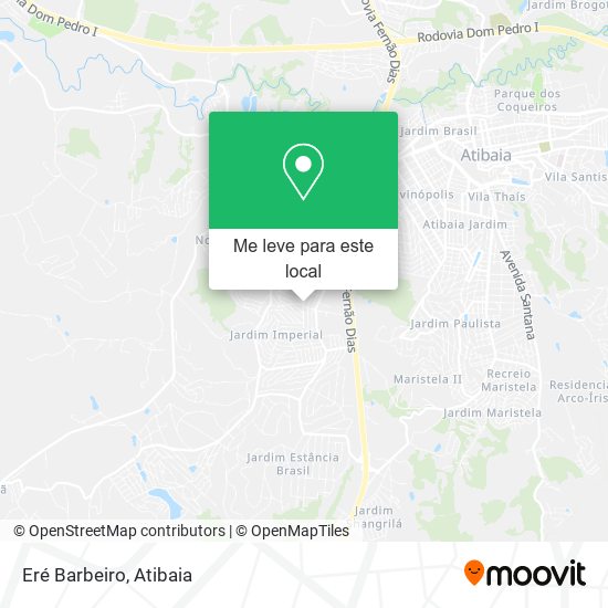 Eré Barbeiro mapa