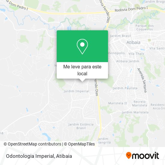 Odontologia Imperial mapa