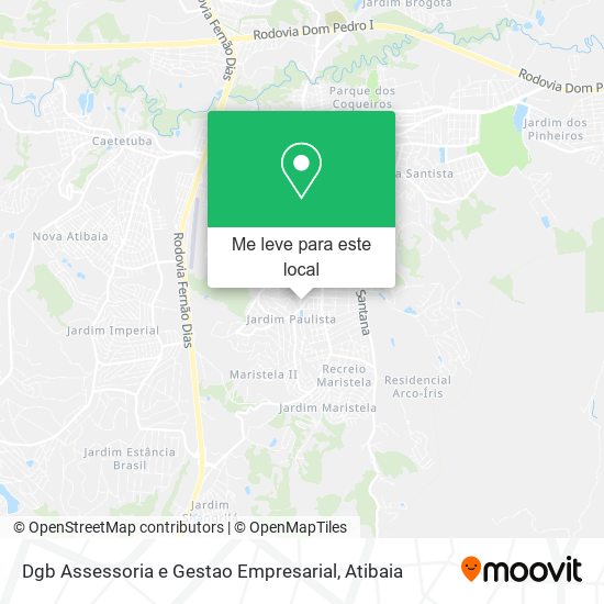 Dgb Assessoria e Gestao Empresarial mapa