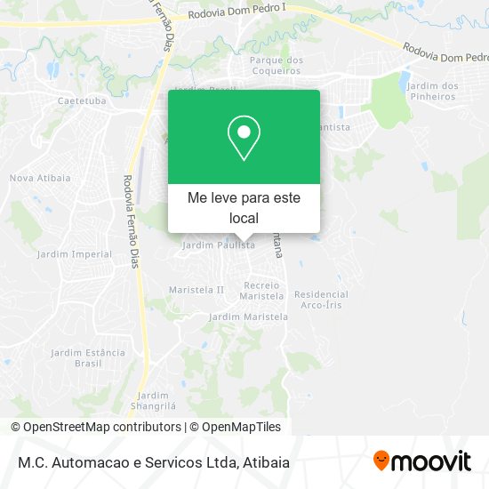 M.C. Automacao e Servicos Ltda mapa