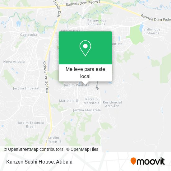 Kanzen Sushi House mapa