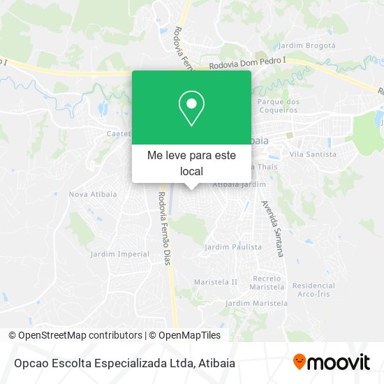Opcao Escolta Especializada Ltda mapa