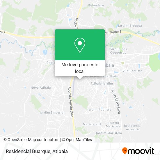 Residencial Buarque mapa