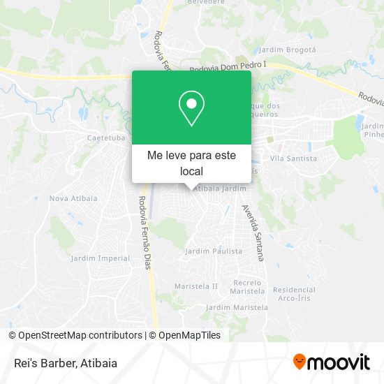 Rei's Barber mapa