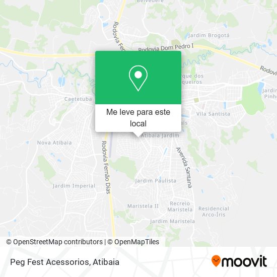 Peg Fest Acessorios mapa