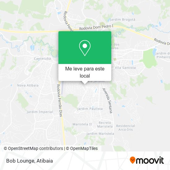 Bob Lounge mapa