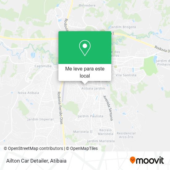 Ailton Car Detailer mapa