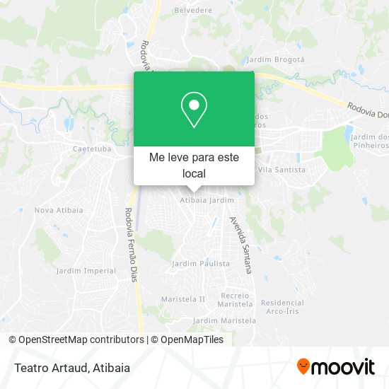 Teatro Artaud mapa