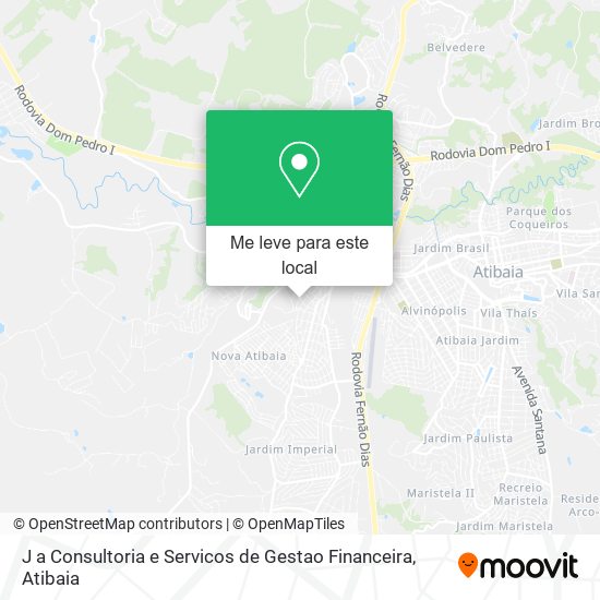 J a Consultoria e Servicos de Gestao Financeira mapa