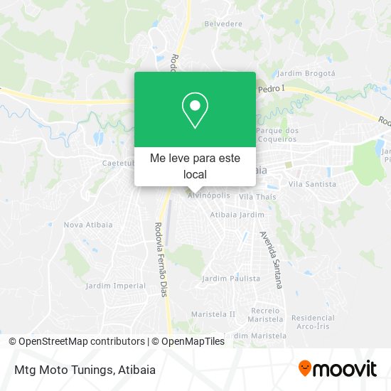 Mtg Moto Tunings mapa