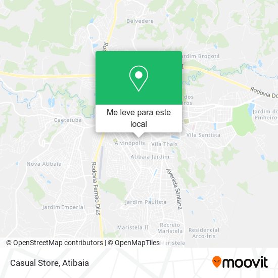 Casual Store mapa