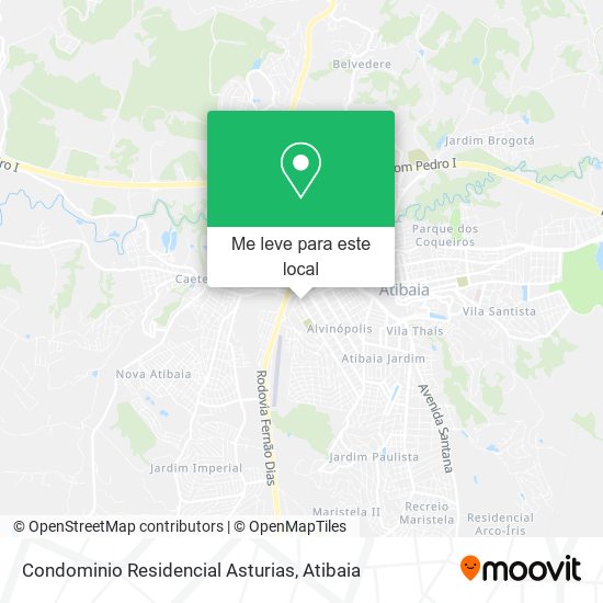 Condominio Residencial Asturias mapa