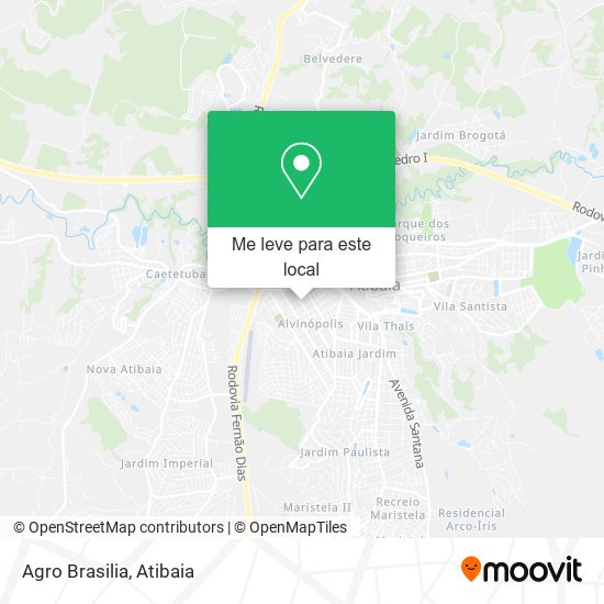 Agro Brasilia mapa