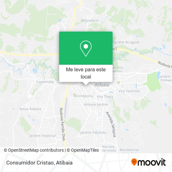 Consumidor Cristao mapa