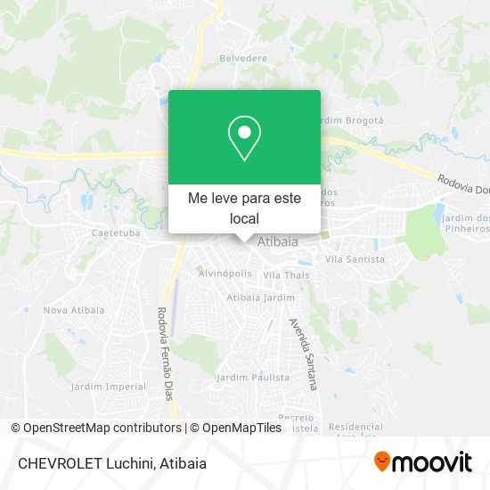 CHEVROLET Luchini mapa