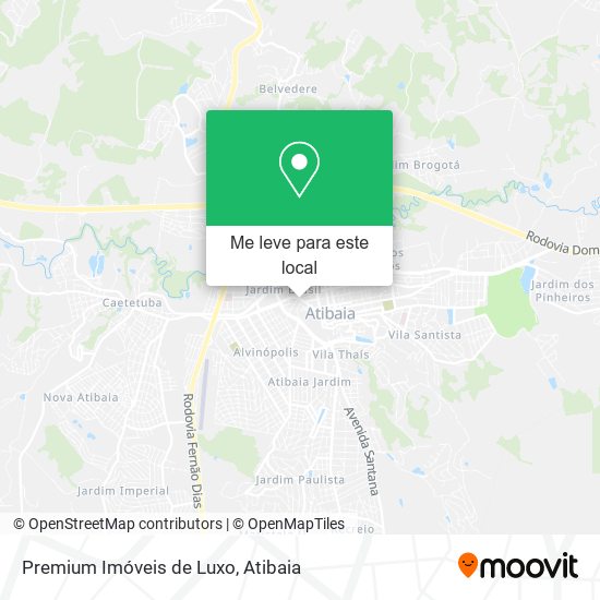 Premium Imóveis de Luxo mapa