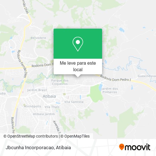 Jbcunha Incorporacao mapa