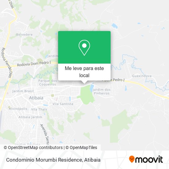 Condominio Morumbi Residence mapa