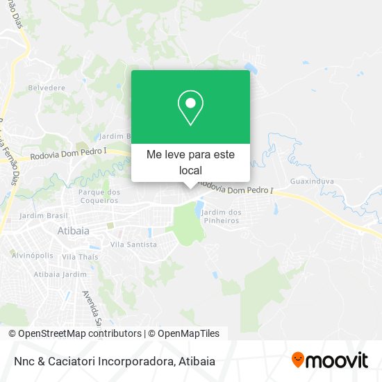 Nnc & Caciatori Incorporadora mapa