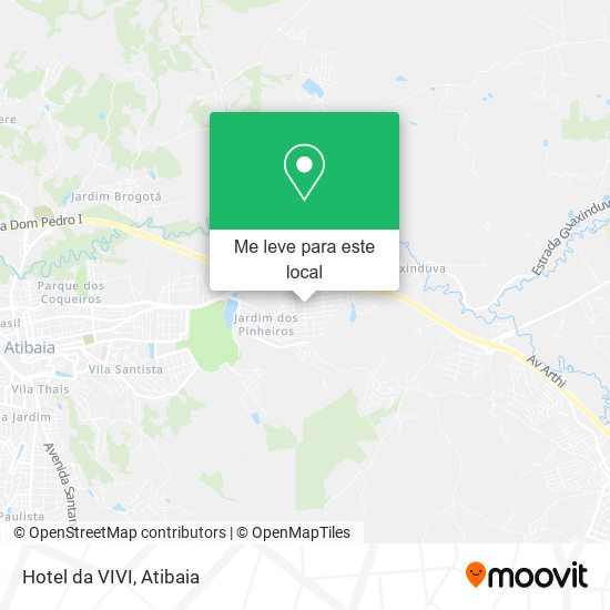 Hotel da VIVI mapa