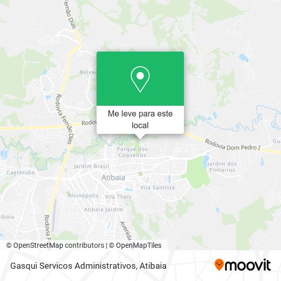 Gasqui Servicos Administrativos mapa