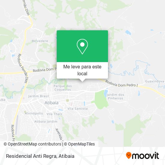 Residencial Anti Regra mapa