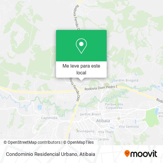 Condominio Residencial Urbano mapa