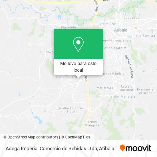 Adega Imperial Comércio de Bebidas Ltda mapa