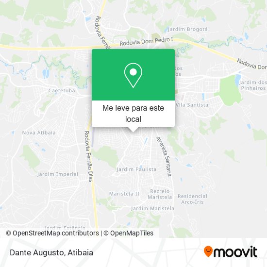 Dante Augusto mapa