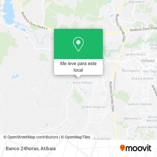 Banco 24horas mapa